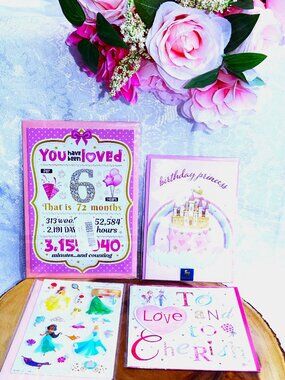 Birthday Cards Wrapped in Cellophane High Quality